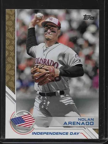 2017 Topps Independence Day #ID-8 Nolan Arenado NM-MT Rockies - Baseball Card Single