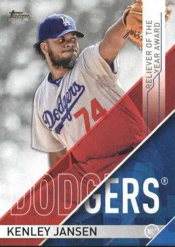 2017 Topps MLB Awards #RLY-2 Kenley Jansen NM-MT Dodgers - Baseball Card Single