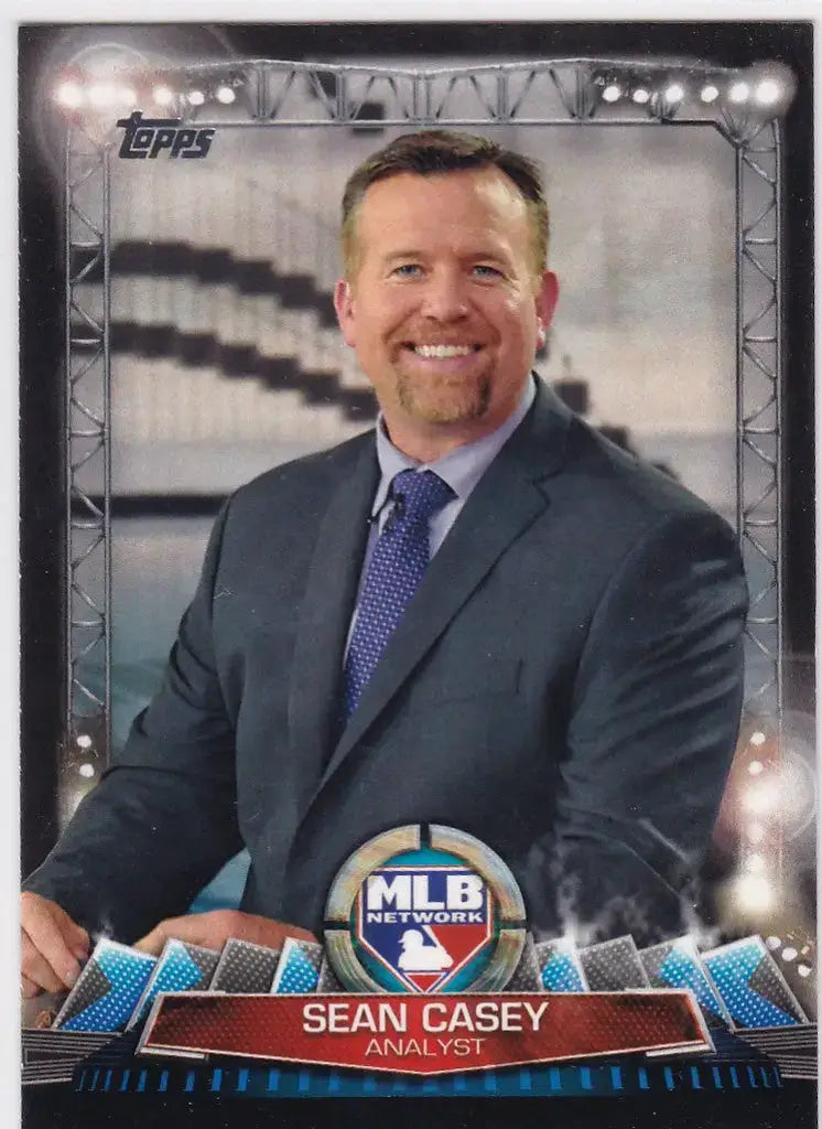 2017 Topps MLB Network #MLBN-7 Sean Casey Analyst
