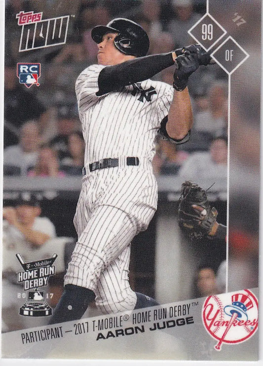 2017 TOPPS NOW #HRD-2 AARON JUDGE HOME RUN DERBY- NEW YORK YANKEES - Trading Cards