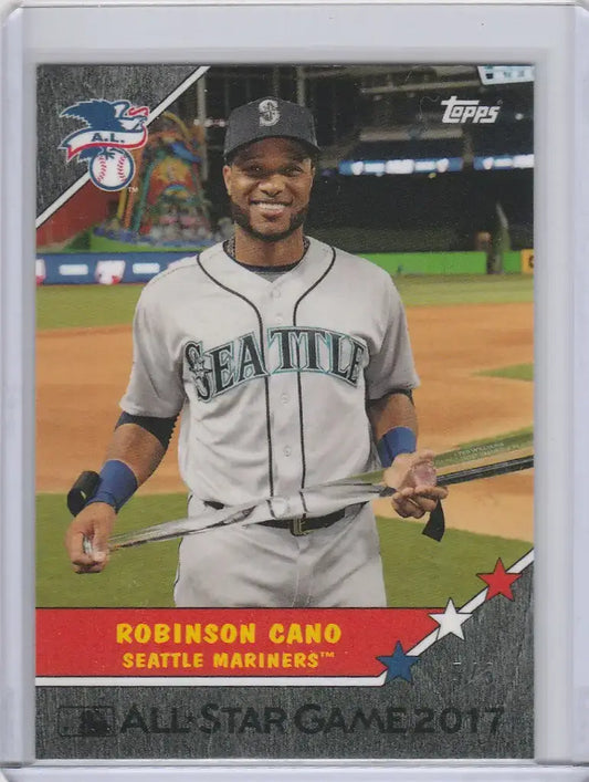 2017 Topps On Demand All Star #3B Robinson Cano Seattle Mariners 5/5 BLACK