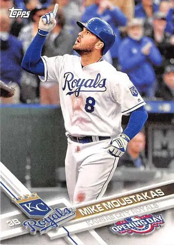 2017 Topps Opening Day #163 Mike Moustakas NM-MT Royals - Baseball Card Single