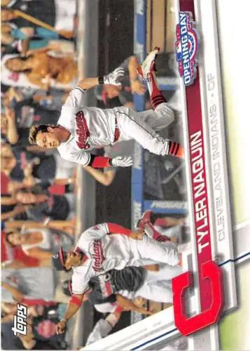 Tyler Naquin 2017 Topps Opening Day #166 NM-MT baseball card with original gloss