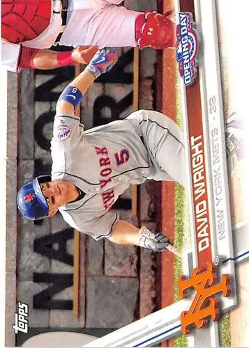 2017 Topps Opening Day #38 David Wright NM-MT Mets - Baseball Card Single