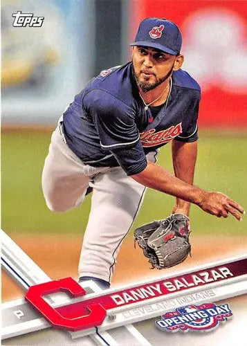 2017 Topps Opening Day #44 Danny Salazar NM-MT Indians - Baseball Card Single