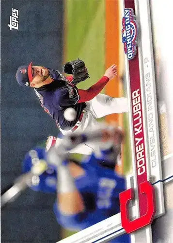2017 Topps Opening Day #63 Corey Kluber NM-MT Indians - Baseball Card Single