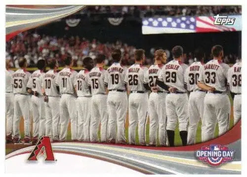 2017 Topps Opening Day Opening Day at the Ballpark #ODB-10 Arizona Diamondbacks - Baseball Card Single