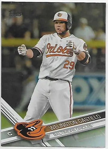 2017 Topps Rainbow Foil #384 Welington Castillo NM-MT Orioles ID:15778 - Baseball Card Single