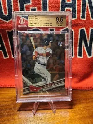 2017 Topps Rainbow Foil Andrew Benintendi #283 Beckett 9.5 - Baseball Card Single
