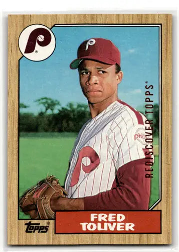 2017 Topps Rediscover Topps Buybacks Bronze Fred Tolliver #1987-63 Baseball Card - Baseball Card Single