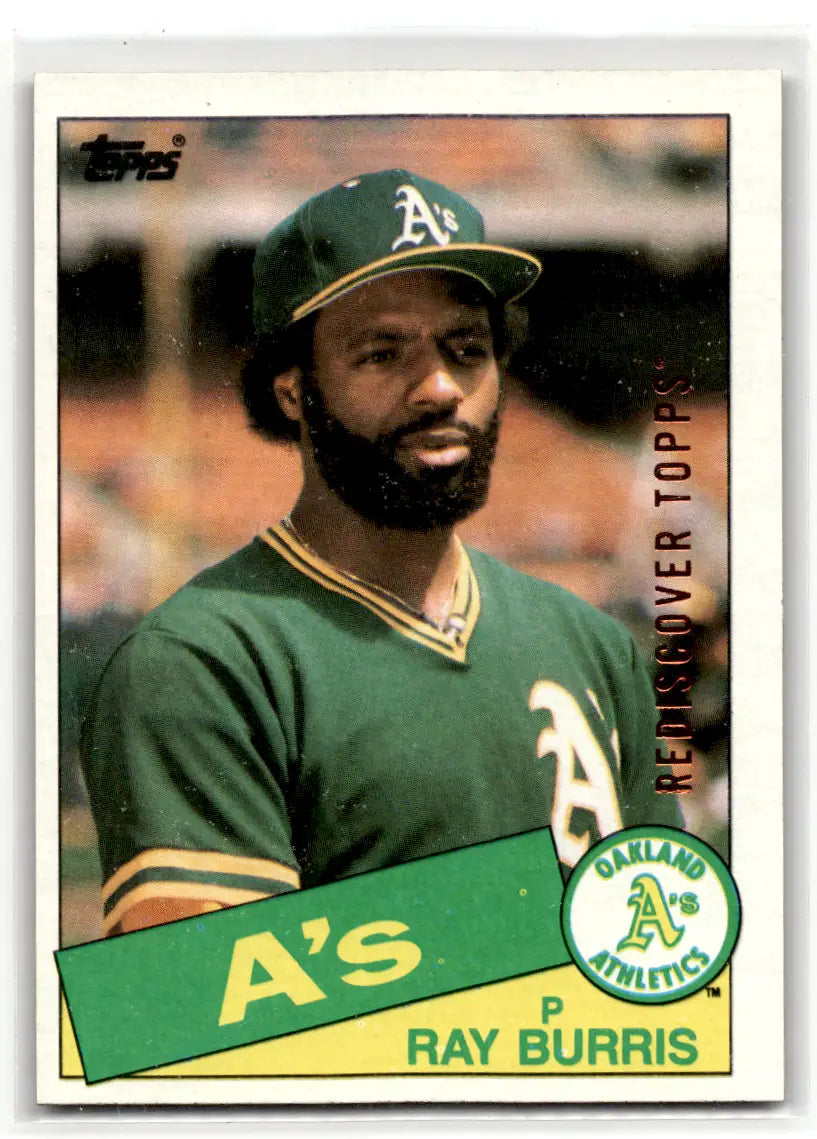 2017 Topps Rediscover Topps Buybacks Bronze Ray Burris #1985-758 Baseball Card - Baseball Card Single