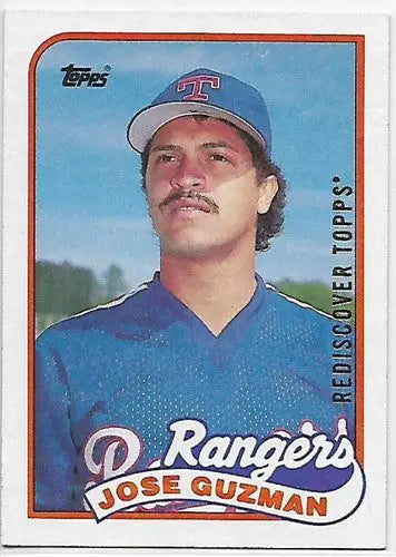 Jose Guzman baseball card from 2017 Topps Rediscover Stamped Buybacks Gold series