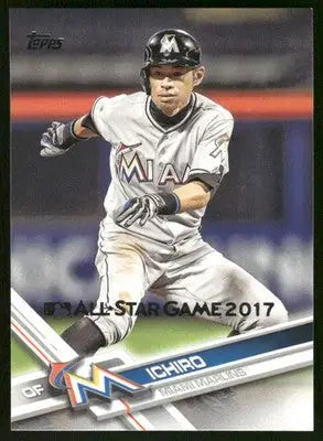 2017 Topps Series 2 Ichiro #699 All Star Game Baseball - Baseball Card Single