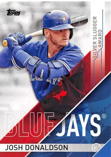 2017 Topps Silver Slugger Awards Baseball Card featuring Josh Donaldson Blue Jays