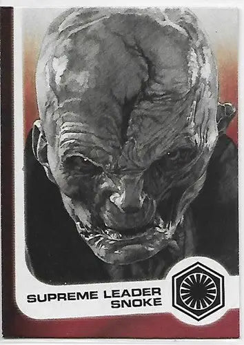 2017 Topps Star Wars Journey to The Last Jedi Illustrated Characters #1 ID:27919 - Star Wars Card Single