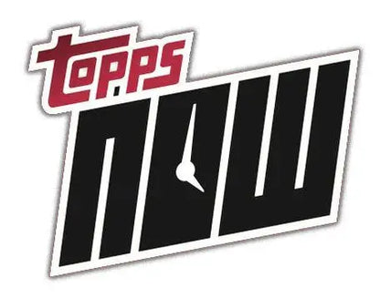 Topps logo with NOW in bold, featured in 2017 Topps TBT Derby Legends Yoenis Cespedes card