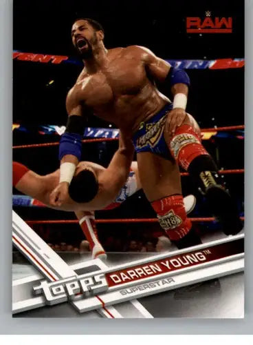 2017 Topps Then Now Forever #118 Darren Young NM-MT ID:3347 - Wrestling Card Single