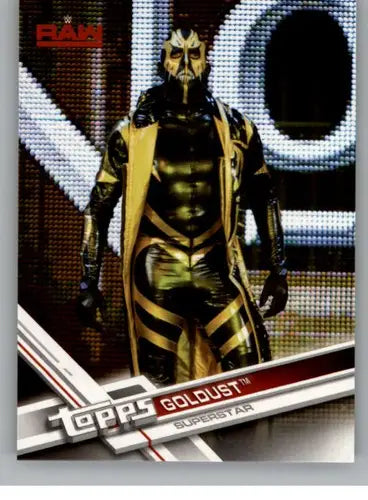 Original gloss Goldust WWE Topps trading card 2017 Topps Then Now Forever NM-MT