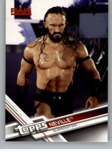 Original gloss Neville NM-MT WWE trading card from 2017 Topps Then Now Forever simply Sandoval