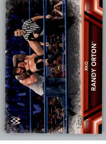 2017 Topps Then Now Forever Finishers and Signature Moves #F-10 Randy Or ID:3388 - Wrestling Card Single