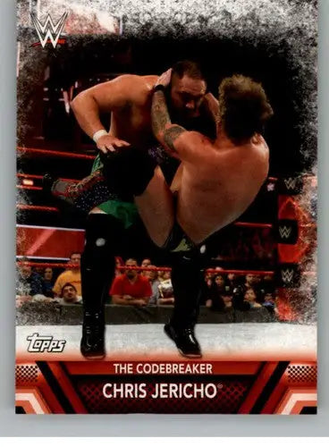 2017 Topps Then Now Forever Finishers and Signature Moves #F-17 Chris Je ID:6274 - Wrestling Card Single