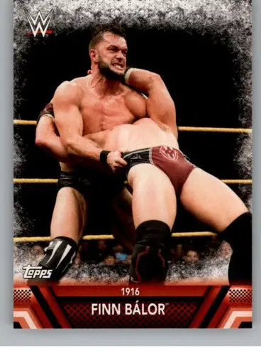 2017 Topps Then Now Forever Finishers and Signature Moves #F-28 Finn Bal ID:6277 - Wrestling Card Single