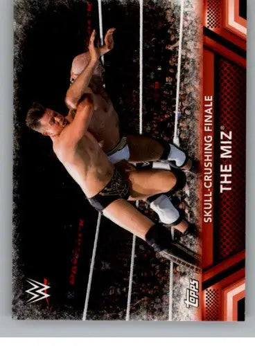 2017 Topps Then Now Forever Finishers and Signature Moves #F-29 The Miz ID:3395 - Wrestling Card Single