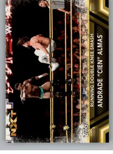 2017 Topps Then Now Forever Finishers and Signature Moves #F-35 Andrade ID:6279 - Wrestling Card Single