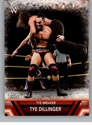 2017 Topps Then Now Forever Finishers and Signature Moves #F-43 Tye Dill ID:3401 - Wrestling Card Single