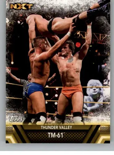 2017 Topps Then Now Forever Finishers and Signature Moves #F-48 TM-61 NM ID:3403 - Non-Sports Card Single