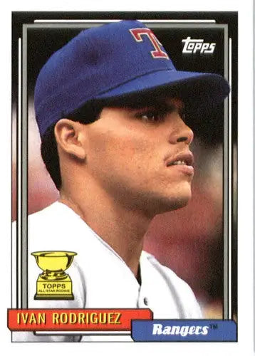 2017 Topps Update All-Rookie Cup #ARC-15 Ivan Rodriguez NM-MT Rangers - Baseball Card Single