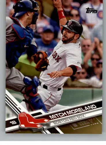 2017 Topps Update Gold #US274 Mitch Moreland NM-MT 0933/2017 Red Sox ID:5883 - Baseball Card Single