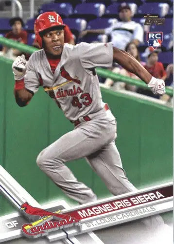 2017 Topps Update #US101 Magneuris Sierra NM-MT RC Rookie Cardinals - Baseball Card Single