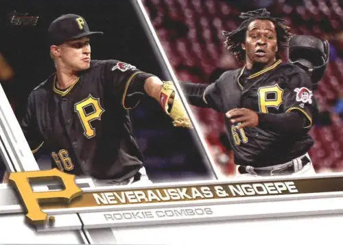 2017 Topps Update Dovydas Neverauskas Rookie Card with Original Gloss