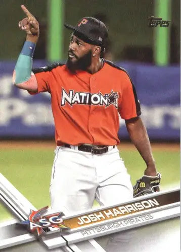 2017 Topps Update #US136 Josh Harrison NM-MT Pirates ID:3554 - Baseball Card Single