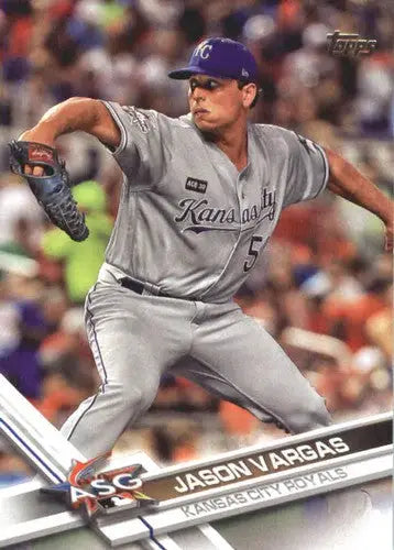 2017 Topps Update #US20 Jason Vargas NM-MT Royals ID:5688 - Baseball Card Single