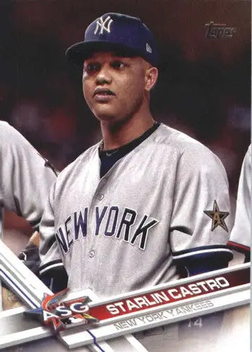 2017 Topps Update #US236 Starlin Castro NM-MT Yankees ID:5833 - Baseball Card Single