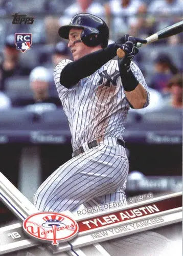 2017 Topps Update #US259 Tyler Austin NM-MT Yankees - Baseball Card Single