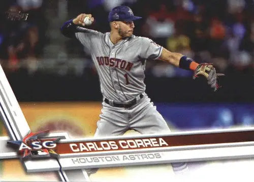 2017 Topps Update #US260 Carlos Correa NM-MT Astros ID:5850 - Baseball Card Single