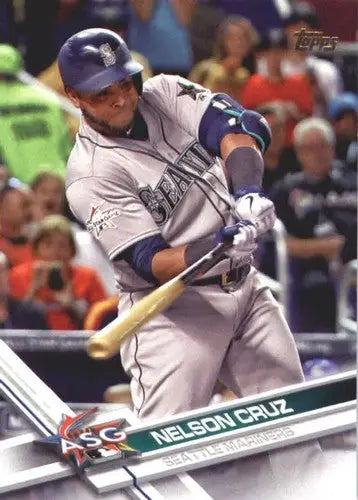 2017 Topps Update #US34 Nelson Cruz NM-MT Mariners - Baseball Card Single