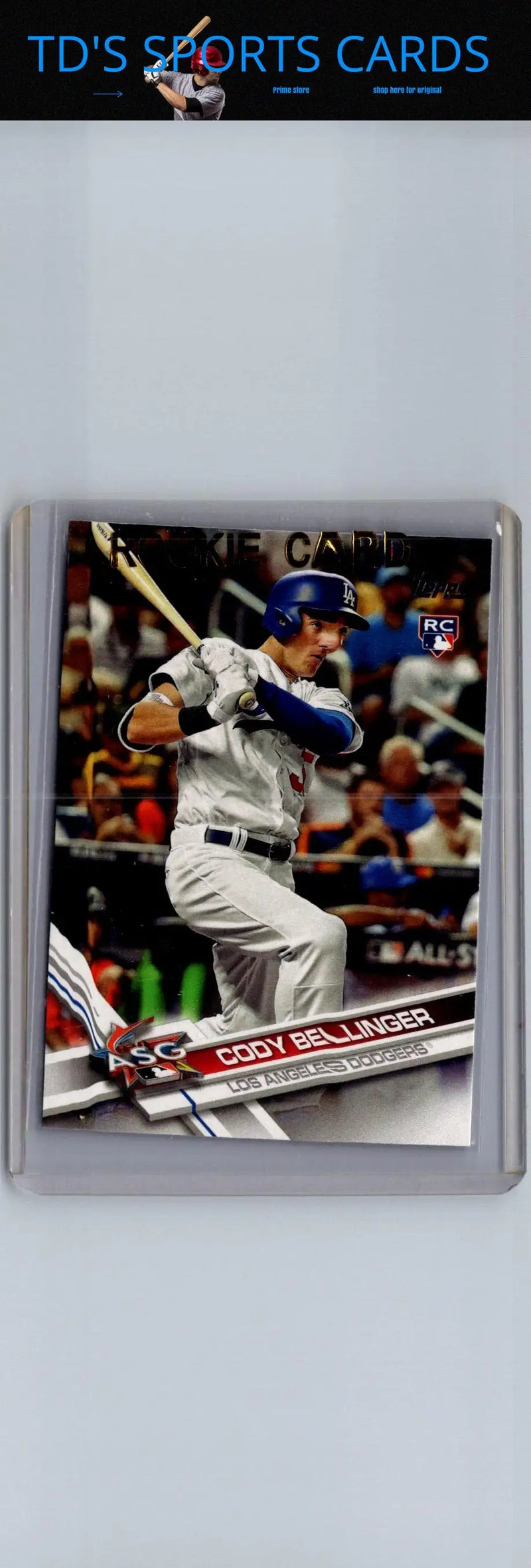 Cody Bellinger rookie baseball card US38 Cody Bellinger Rainbow Foil 2017 Topps Update
