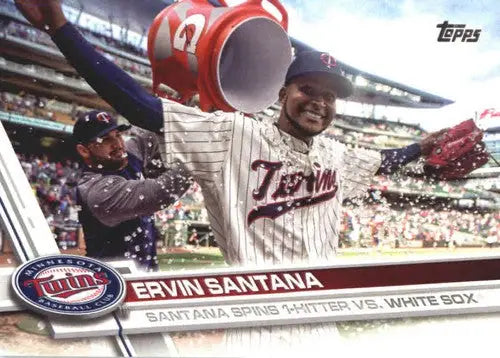 2017 Topps Update #US58 Ervin Santana NM-MT Twins ID:5710 - Baseball Card Single