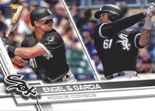 2017 Topps Update #US7 Willy Garcia/Adam Engel NM-MT RC Rookie White Sox - Baseball Card Single