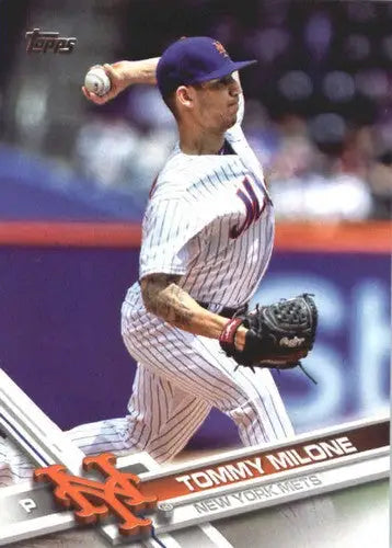 2017 Topps Update #US85 Tommy Milone NM-MT Mets - Baseball Card Single