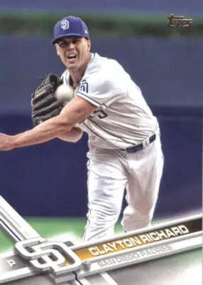 2017 Topps Update #US86 Clayton Richard NM-MT Padres ID:5729 - Baseball Card Single