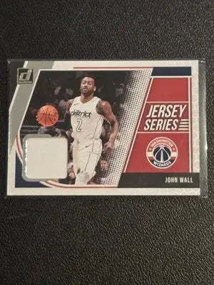 2018-19 Donruss #JS-JWL John Wall Jersey Series - Basketball Card Single