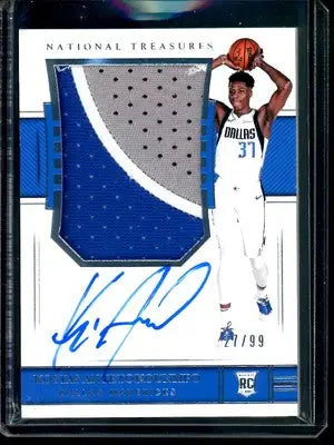 2018-19 Panini National Treasures Kostas Antetokounmpo #146 27/99 RC Basketball - Basketball Card Single