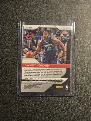 2018-19 Panini Prizm #293 Dwight Howard Prizms Ruby Wave - Basketball Card Single