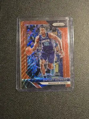 2018-19 Panini Prizm #293 Dwight Howard Prizms Ruby Wave - Basketball Card Single