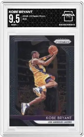 2018-19 Panini Prizm Kobe Bryant #15 Basketball AC 9.5 - Basketball Card Single